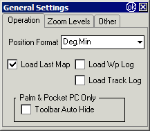 Configure Operation Settings